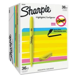 Sharpie Pocket Highlighters - Office Pack Chisel Tip Yellow 36 Per Pack 2003991 -Pencil Specialty Store GUEST e864ece6 d69c 4f33 9df8 ccf7d229676d