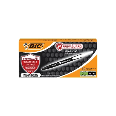 BIC Prevaguard Media Clic Mechanical Pencil 0.7mm #2 Medium Lead Dozen (MPCMA11-BLK) 3 BIC Prevaguard Media Clic Mechanical Pencil 0.7mm #2 Medium Lead Dozen (MPCMA11-BLK) - Image 3