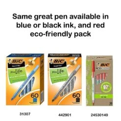 BIC Round Stic Xtra-Life Ballpoint Pens Medium 1.0 Mm Assorted 24298912