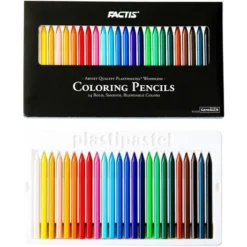 Factis Crayon Set, Assorted Colors, Set Of 24 -Pencil Specialty Store GUEST ef64572b d600 4cad 873b 3da2ffa5e79a