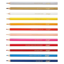 Prang Colored Pencils, Assorted Colors, Set Of 24